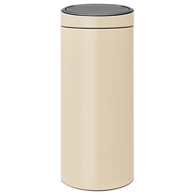 Brabantia Touch Bin, 30L Almond